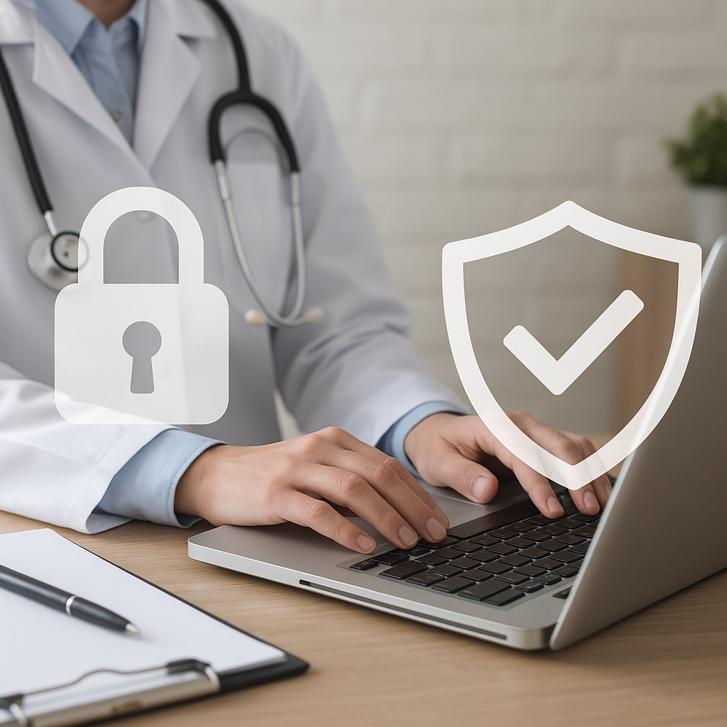 Certyfikacja i bezpieczeństwo danych na stronach medycznych