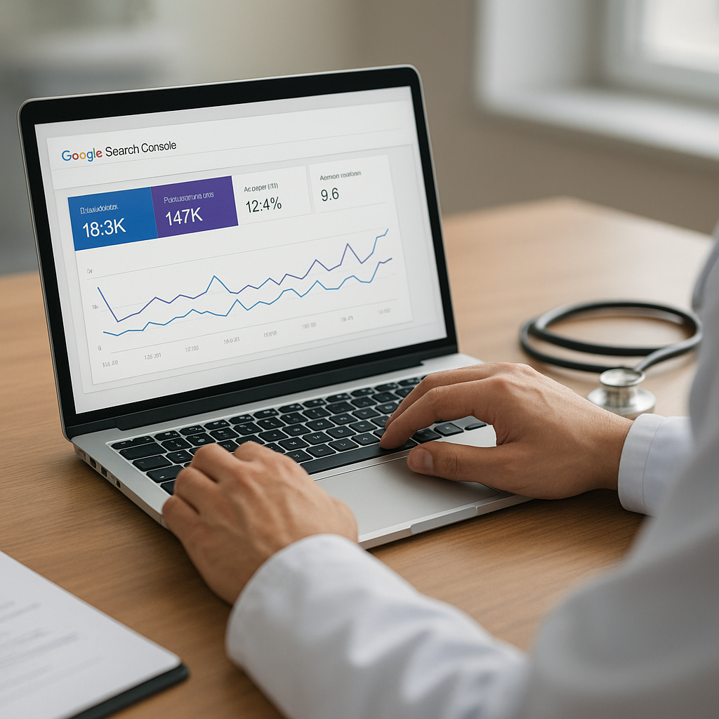 Jak wykorzystywać dane z Google Search Console w branży medycznej