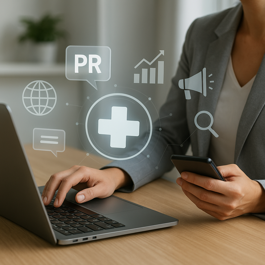 Rola PR online w pozycjonowaniu usług medycznych